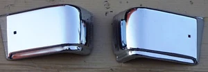FITS DATSUN NISSAN 720 MODEL 1984 85 FRONT BUMPER SIDE QUARDS PAIR LH RH NEW - Picture 1 of 8