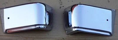 ADEQUADO PARA DATSUN NISSAN 720 MODELO 1984 85 PARA-CHOQUE DIANTEIRO LATERAL QUARDS PAR LH RH NOVO  - Imagem 1 de 4