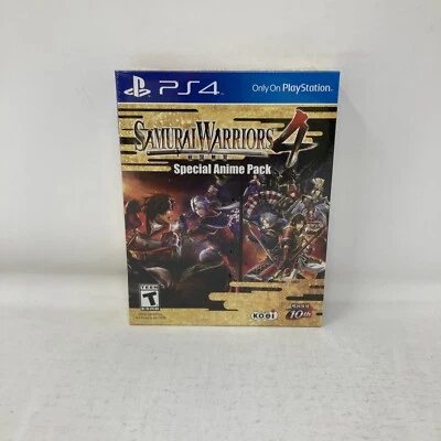 Samurai Warriors 4 Special Anime Pack Playstation 4 PS4 Sealed - Image 1 of 4