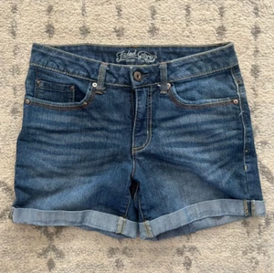 Faded Glory - Women's Blue Denim Shorts - Size 10 - EX - Picture 1 of 5
