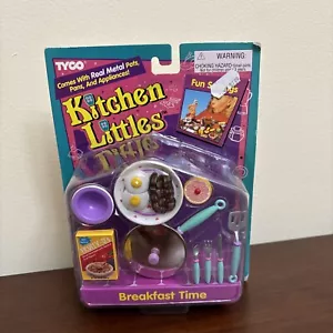 Tyco Kitchen Littles Speck & Eier Frühstück Zeit Set Barbie Größe Neu im Karton - Bild 1 von 8