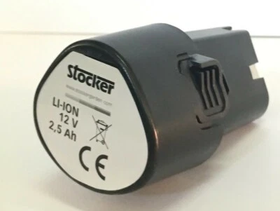 Batteria ORIGINALE Stocker Litio pompa elettrica 12V 2,5 Ah art. 237/4