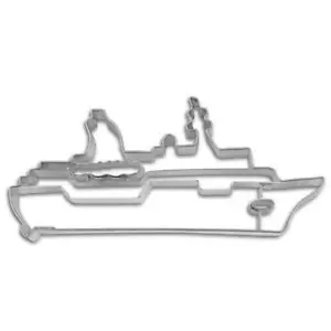 Cortador crucero 10 cm galletas urbanas hornear barco mar - Imagen 1 de 2