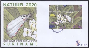 Surinam - Suriname Issue FDC 2020 (449P) Nature - Butterflies - Picture 1 of 1