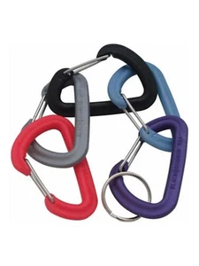 black diamond jivewire Accessory carabiner, Large, Red - Picture 1 of 2