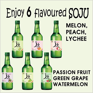 MIX Andong joeun Soju, flavored Korean Soju, case of 20 (360ML), Alc12%