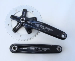 ~ TRUVATIV ISIS Drive Racing Team BMX Crankset 180mm w/ 42t Rocket Chainring ~ - Picture 1 of 7