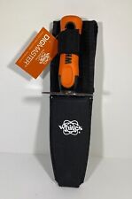 Whites Metal Detector Digmaster Tool W/ Sheath Double Serrated Blade Brand New