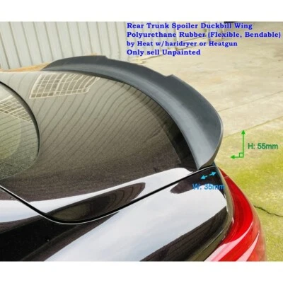 Stock 255YC alerón trasero de maletero Duckbill para Jaguar XFR sedán 2009~2015 Foto 1 de 4