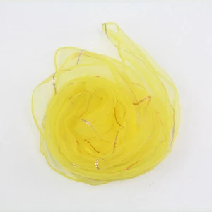 Scarf Small Thin Chiffon Silk Square Soft Retro Solid Color Neck Hair Tie US - Picture 1 of 23
