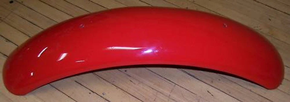 Vintage NOS Alsport Steen Hodaka Motorcycle Dirt Bike Front Fender Red - Image 1 of 1