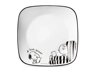 Placa cuadrada mediana edición Corelle Snoopy & Charlie 1P - Imagen 1 de 1