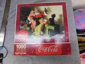 Springbock Coca-Cola Santa & Friends 1000 Teile Urlaub Puzzle Weihnachten - Bild 1 von 6
