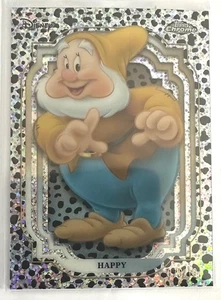 Disney: Happy 2024 Topps Chrome Black/White Speckle 70/101 Snow White #13 - Bild 1 von 2