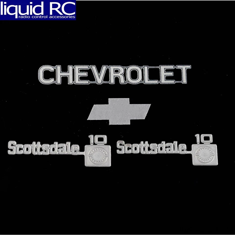 RC4WD Z-S0861 Chevy K10 Metal Emblem Set - Image 1 of 1