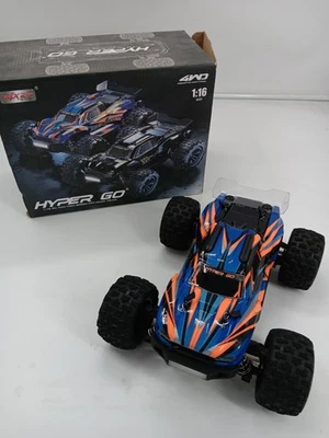 MJX RC Technic Hyper Go 1/16 RC 4WD High Speed Off Road Truck  - Open Box - Image 1 of 4