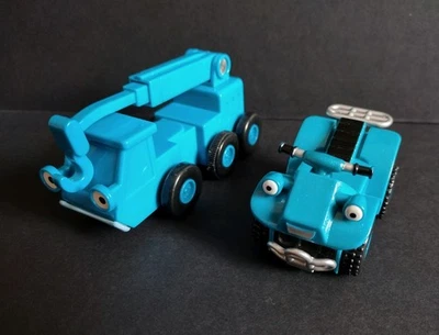 Bob The Builder Lofty and Scrambler Pullback Vehicles - Image 1 of 4
