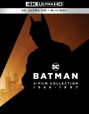 Batman 4-film Collection 4K UHD Blu-ray  NEW - Image 1 of 4