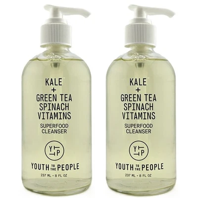 Limpiador superalimentos Youth to the People (lote de 2) col rizada + té verde 8 fl oz cada uno Foto 1 de 4