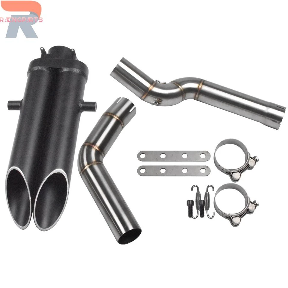 Sistema de exaustão de aço inoxidável com hardware para Honda CBR1000RR 2004-2017 e CBR600RR F5 - Imagem 1 de 4