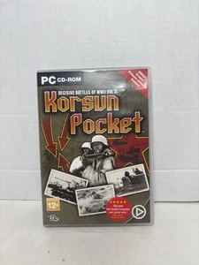 Korsun Pocket: Decisive Battles of WWII Vol. 2 - PC CD-ROM Game - Missing Manual - Picture 1 of 4