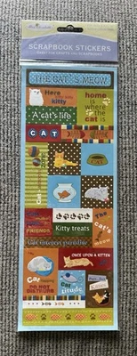 Álbum de recortes de Miss Elizabeth pegatinas gatos gatitos nuevo Foto 1 de 2