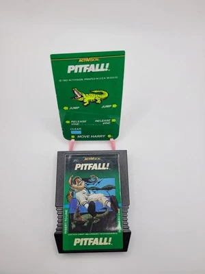 Pitfall (Intellivision, 1982) Game & Overlay - Authentic - Tested - Fast Ship! - Image 1 of 4