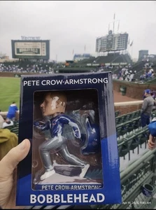 Pete Crow-Armstrong Chicago Cubs Bobblehead SGA 4/19/25 - Picture 1 of 2