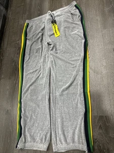 VTG Y2K PNB Nation Terry Cloth Sweatpants Drawstring Rasta Mens XL 40x31.5 - Picture 1 of 23