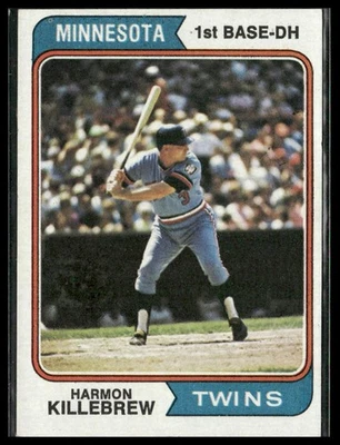 1974 Topps #400 Harmon Killebrew - Image 1 of 2