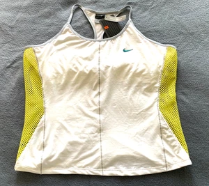 Nike VINTAGE SPHERE DRY MESH PANEL Dress Tank Top Tennis Shirt Yoga Damen Gr. XL - Bild 1 von 14