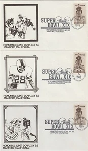 U.S. COVERS; HONORING SUPER BOWL XIX '85 - STANFORD, CALIFORNIA - Picture 1 of 2