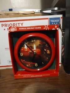 Merry Moments Musical Holiday Clock - Picture 1 of 4