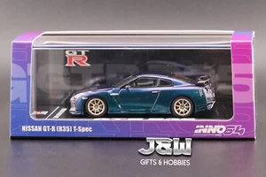 Inno64 Nissan GT-R R35 T-Spec Midnight Purple 1/64 - Picture 1 of 10