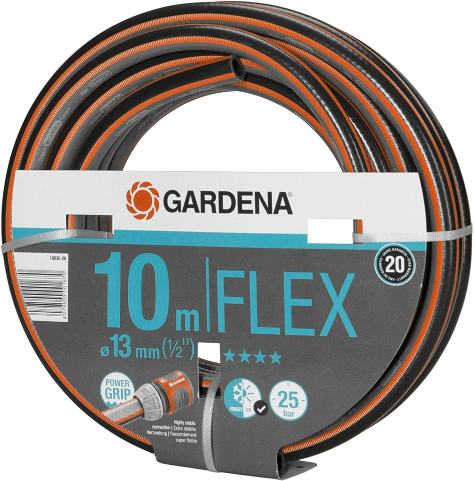 GARDENA Comfort Flex 13 mm (1/2") Schlauch - 10m (18030-20)