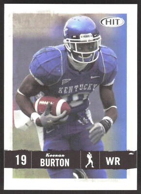 2008 SAGE HIT #19 Keenan Burton NRMT or Better - Image 1 of 2