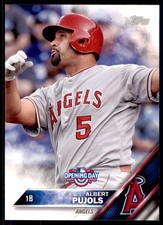 2016 Topps Opening Day Albert Pujols Los Angeles Angels #OD-42
