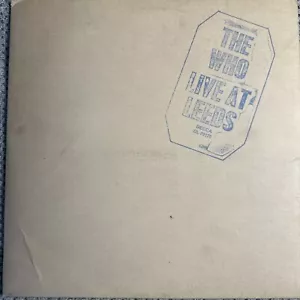 The Who Live At Leeds 1970 LP Vinyl 12 INSERTS Gatefold Decca DL 79175 VG+ - Picture 1 of 24