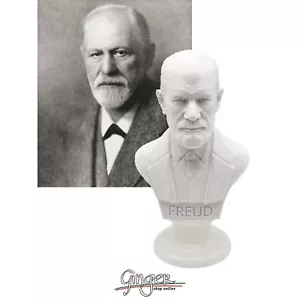 Statue: Busto di Freud - Bust of Sigmund Freud (Made in Italy) 16 cm - Foto 1 di 2