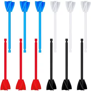 12 Pieces Paint Mixer Drill Attachment,Helix Paint Mixer Resin Drill Mixer Pa... - Picture 1 of 7