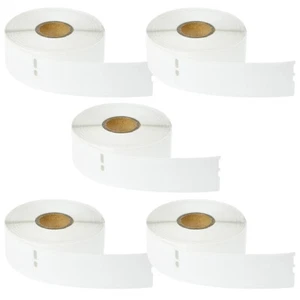 5Rolls Address Label 350 P/R 1-1/8"x3-1/2" for Dymo 30252 LW 330 450 Duo 28x89mm - Picture 1 of 11