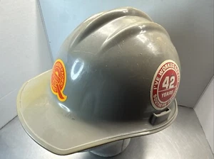 Southern Pacific Lines EB Bullard Hard Boiled Hard Hat VTG 42 Yrs.Safely Worked - Picture 1 of 10