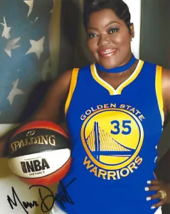 Foto firmada por Wanda Durant de 8x10 madre de Kevin Durant Warriors certificado de autenticidad autografiada - Imagen 1 de 1