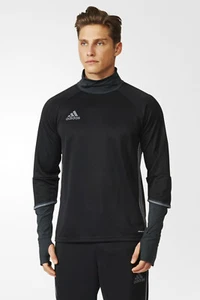 NWT! Adidas Condivo 16 Men’s XL Training Top S93543 Gray/Black - Picture 1 of 9