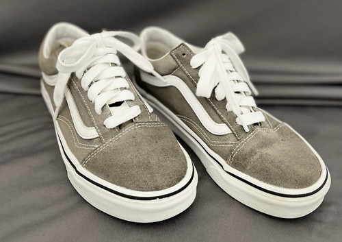 Scarpe sneakers casual unisex Vans Off The Wall grigie taglia 5 5 uomo 7 donna