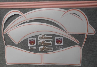 Simson SR2,Linierungssatz,Orange,Oldtimer DDR - Bild 1 von 3