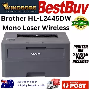 Brother HL-L2445DW, Wireless Mono Laser Printer, 32Ppm 2-sided printing ink pack - Picture 1 of 16