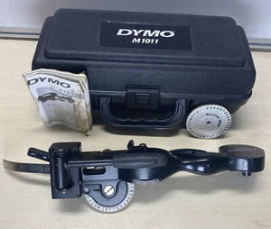 DYMO Stanford M1011 Metal Embossing Tool Kit With Case Tested Letters #s - Picture 1 of 16