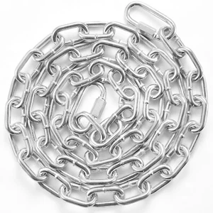 VEVOR Zinc Plated Proof Coil Chain Carbon Steel Chain Sling 5/16" x 6' 1980 lbs - Picture 1 of 12