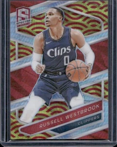 Russell Westbrook 2023-24 Panini Spectra International Interstellar Prizm /49 - Bild 1 von 3
